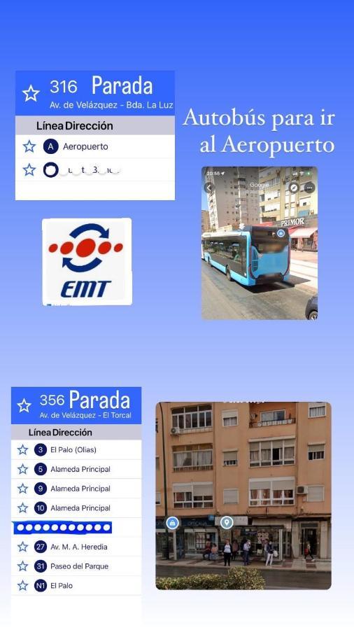 Apartamento Vistafranca Málaga Exteriör bild